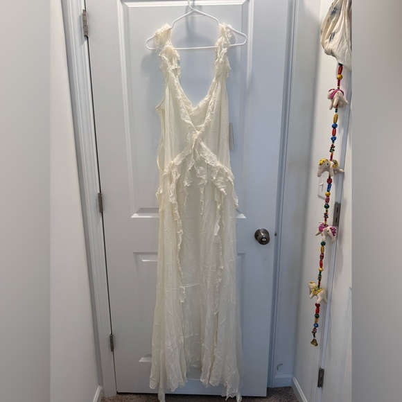 ŚENI MOTO osun wedding dress sz L - Picture 15 of 16